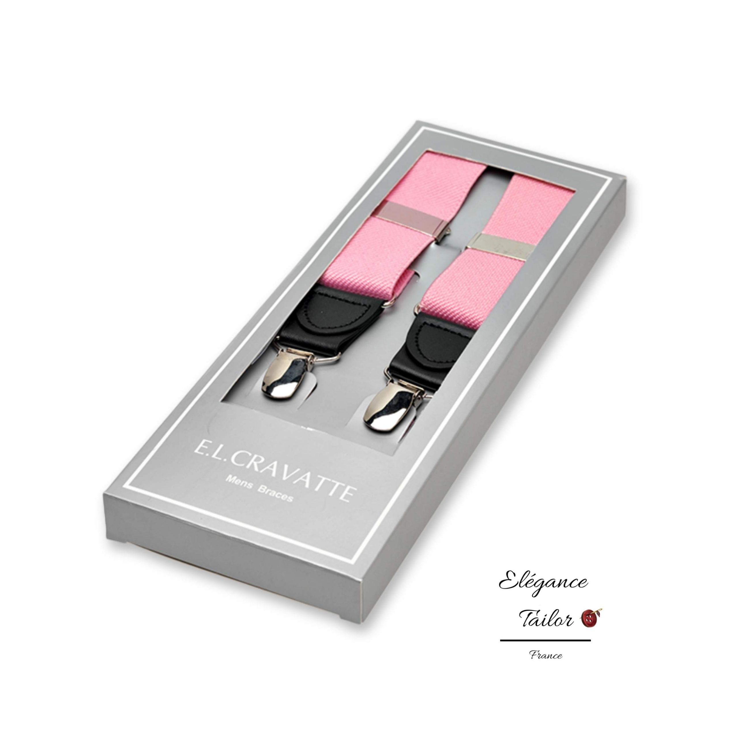 Bretelles Rose Clair