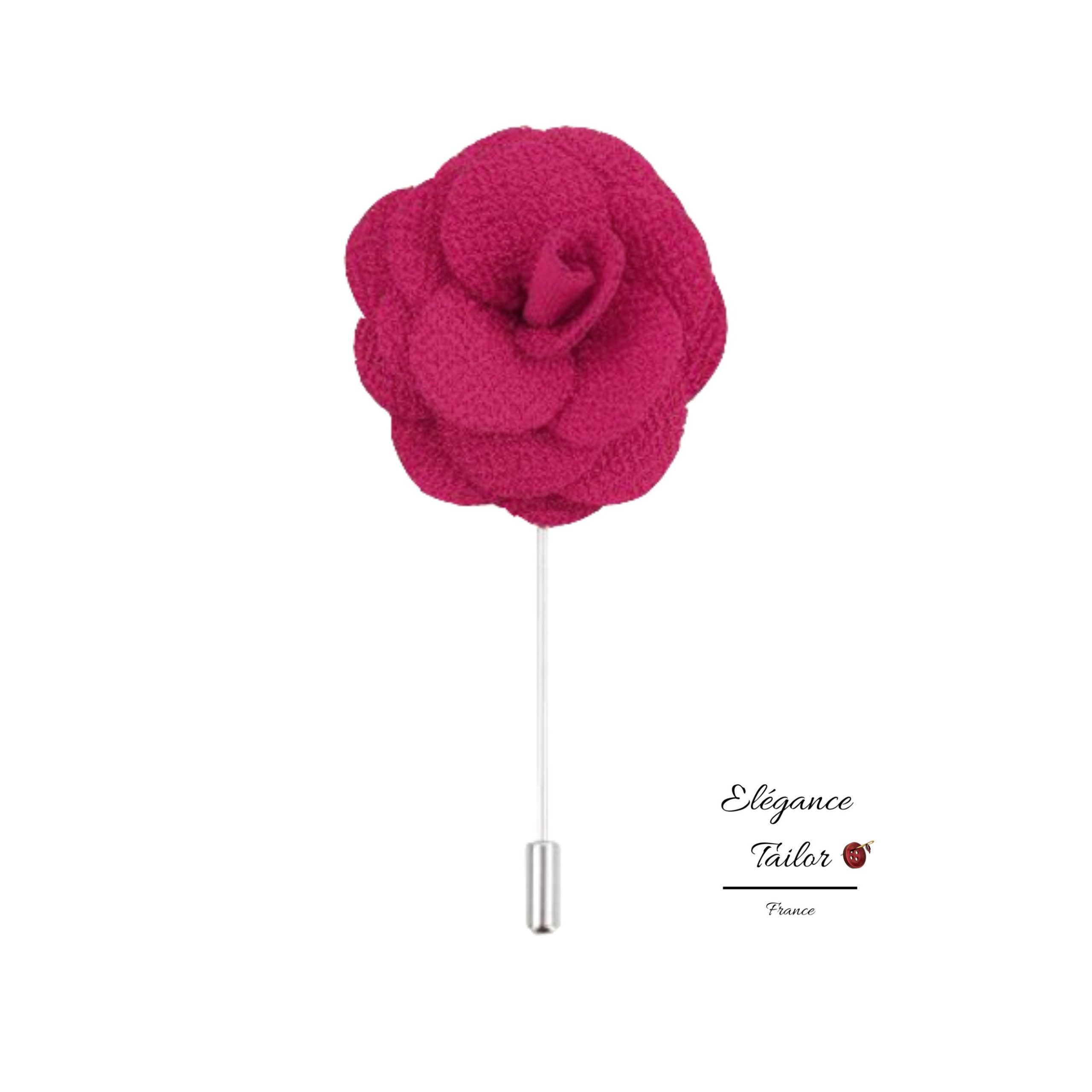 Fleur de Boutonnière – Fuchsia