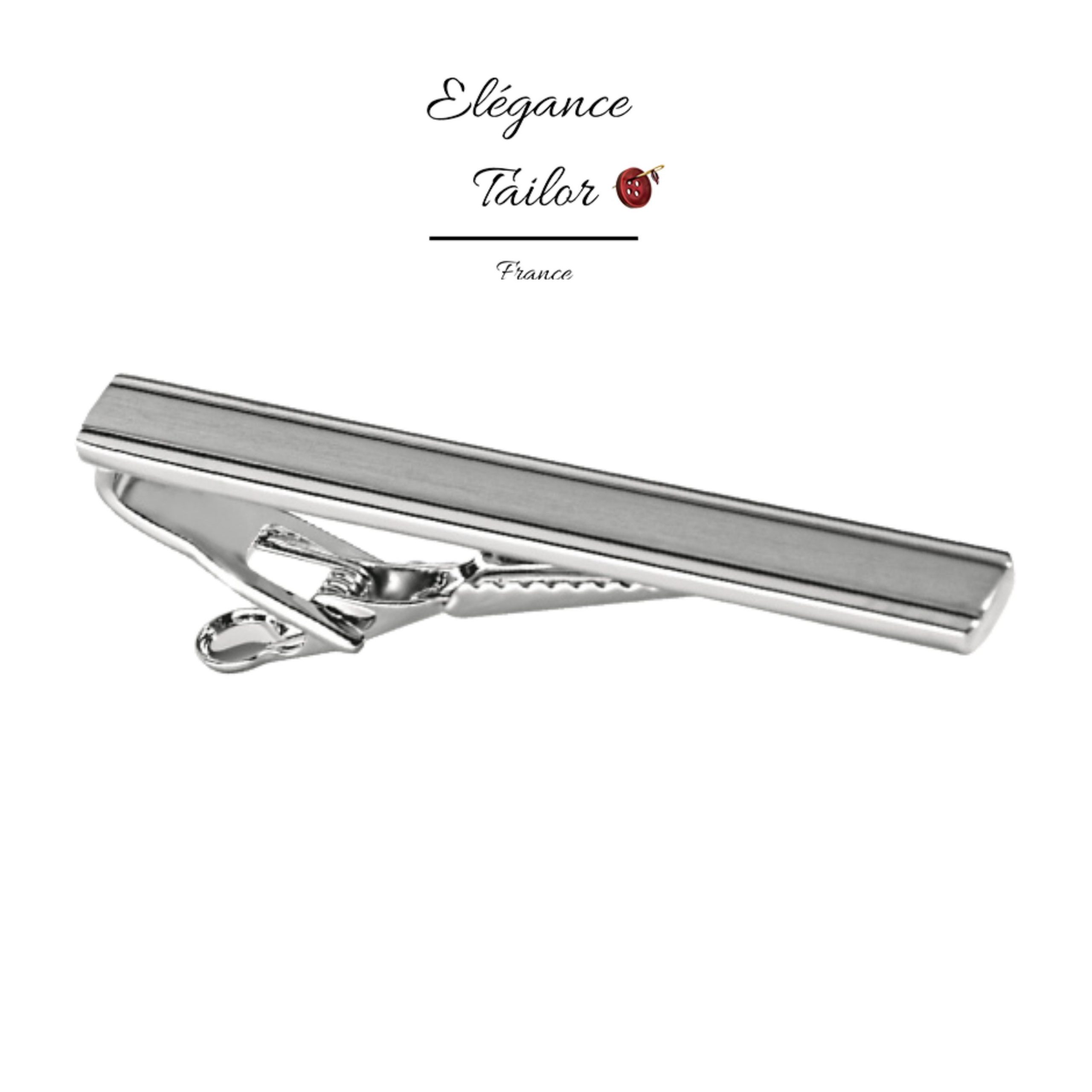Épingle de Cravate luxe Argent